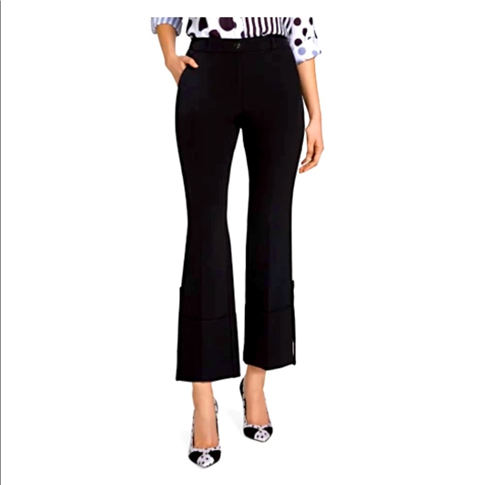 Cuffed ankle pants